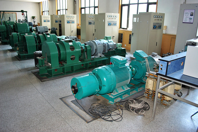 电白某热电厂使用我厂的YKK高压电机提供动力